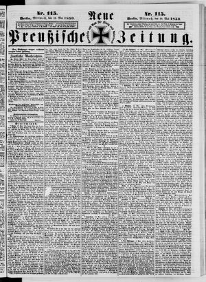 Neue preußische Zeitung vom 18.05.1859