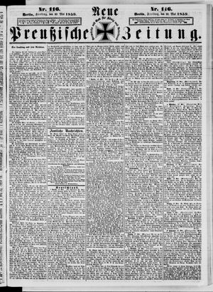 Neue preußische Zeitung vom 20.05.1859