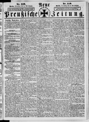 Neue preußische Zeitung vom 24.05.1859
