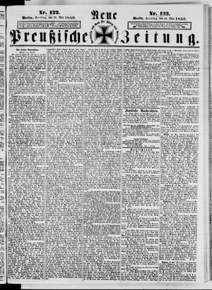 Neue preußische Zeitung vom 27.05.1859