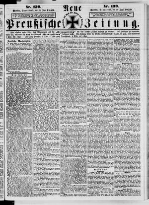 Neue preußische Zeitung vom 18.06.1859