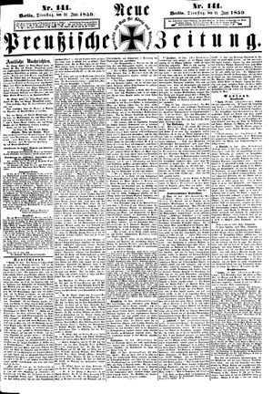 Neue preußische Zeitung on Jun 21, 1859