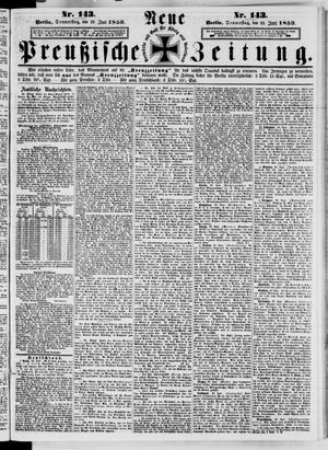 Neue preußische Zeitung vom 23.06.1859