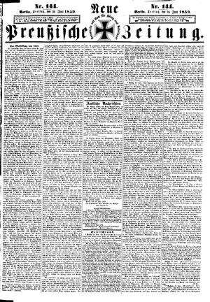 Neue preußische Zeitung on Jun 24, 1859