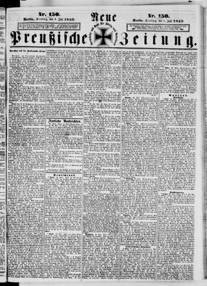 Neue preußische Zeitung vom 01.07.1859