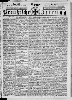 Neue preußische Zeitung on Jul 2, 1859