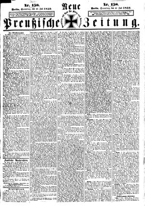Neue preußische Zeitung vom 10.07.1859