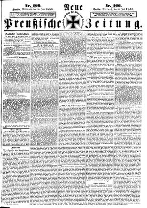 Neue preußische Zeitung on Jul 20, 1859