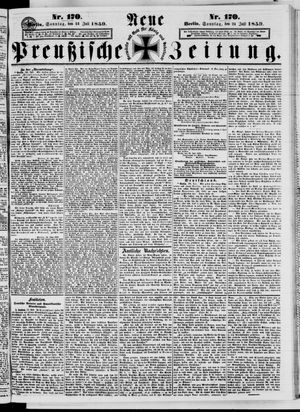 Neue preußische Zeitung vom 24.07.1859