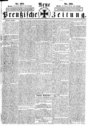 Neue preußische Zeitung vom 26.07.1859