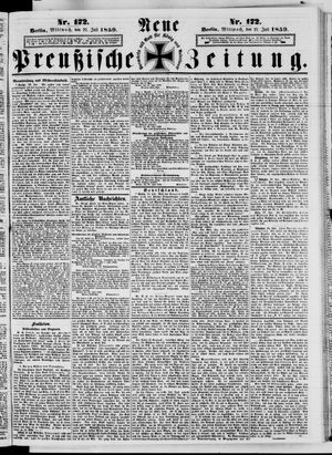 Neue preußische Zeitung vom 27.07.1859