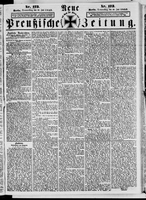 Neue preußische Zeitung vom 28.07.1859