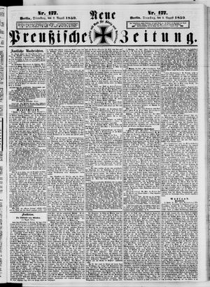 Neue preußische Zeitung vom 02.08.1859