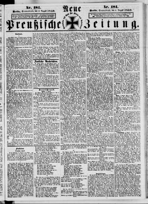 Neue preußische Zeitung vom 06.08.1859