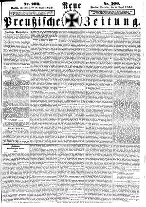 Neue preußische Zeitung vom 28.08.1859