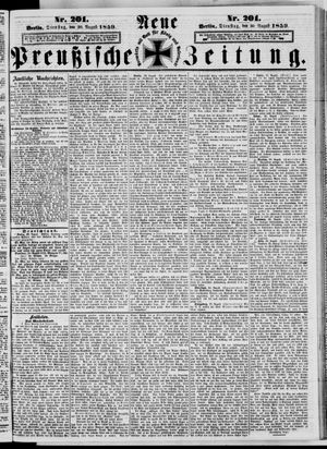 Neue preußische Zeitung vom 30.08.1859