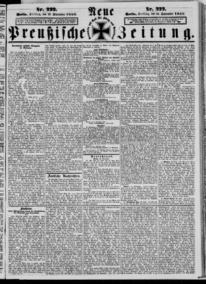 Neue preußische Zeitung vom 23.09.1859