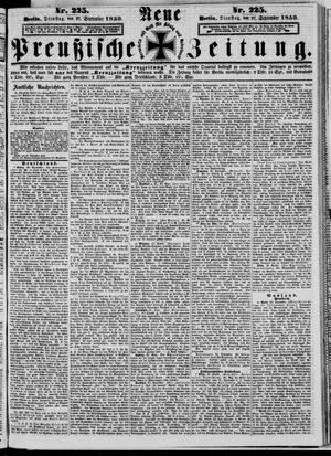 Neue preußische Zeitung vom 27.09.1859