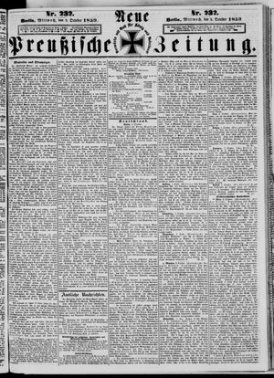 Neue preußische Zeitung vom 05.10.1859