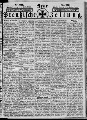 Neue preußische Zeitung vom 11.10.1859