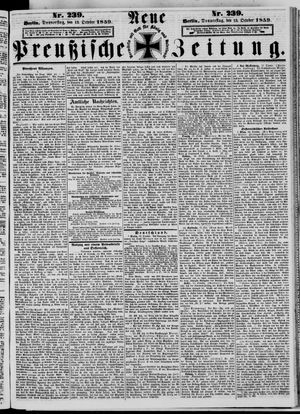 Neue preußische Zeitung vom 13.10.1859