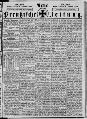 Neue preußische Zeitung on Nov 1, 1859
