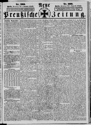 Neue preußische Zeitung vom 06.11.1859