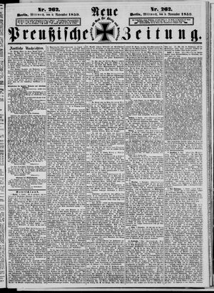 Neue preußische Zeitung vom 09.11.1859