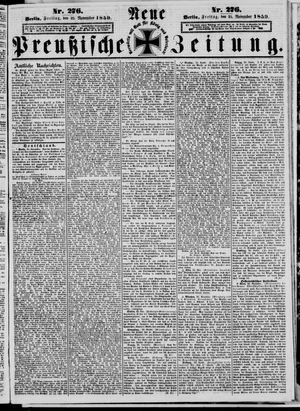 Neue preußische Zeitung vom 25.11.1859
