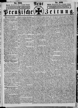 Neue preußische Zeitung vom 03.12.1859