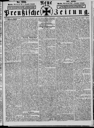 Neue preußische Zeitung vom 07.12.1859