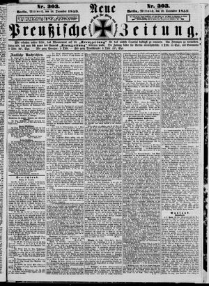 Neue preußische Zeitung vom 28.12.1859