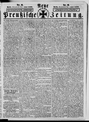 Neue preußische Zeitung vom 07.01.1860