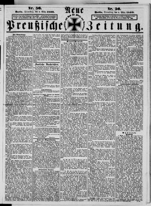 Neue preußische Zeitung vom 06.03.1860