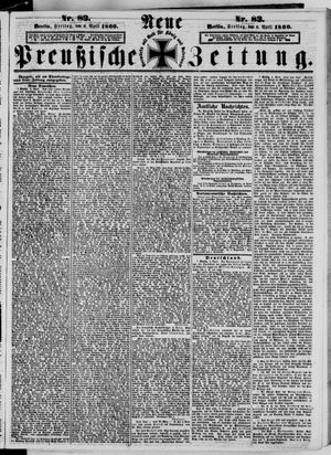 Neue preußische Zeitung vom 06.04.1860