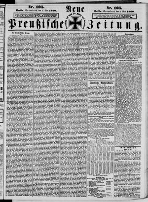 Neue preußische Zeitung vom 05.05.1860