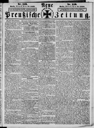 Neue preußische Zeitung vom 23.05.1860