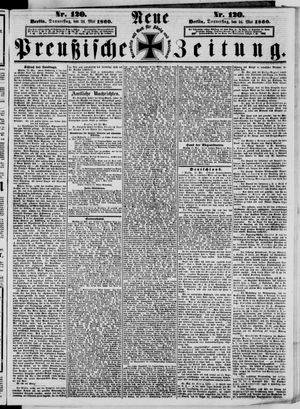 Neue preußische Zeitung vom 24.05.1860