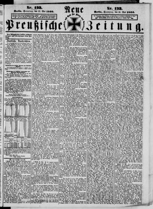 Neue preußische Zeitung vom 27.05.1860