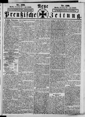 Neue preußische Zeitung vom 05.06.1860