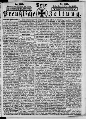 Neue preußische Zeitung on Jun 9, 1860