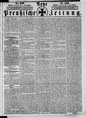 Neue preußische Zeitung vom 10.07.1860