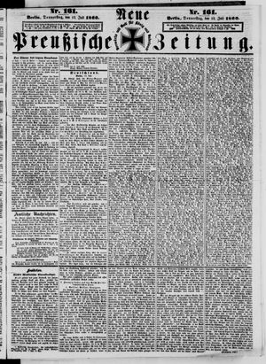 Neue preußische Zeitung vom 12.07.1860