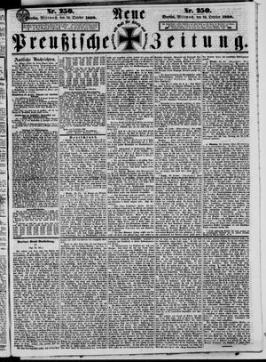 Neue preußische Zeitung vom 24.10.1860