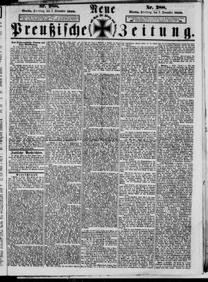 Neue preußische Zeitung vom 07.12.1860