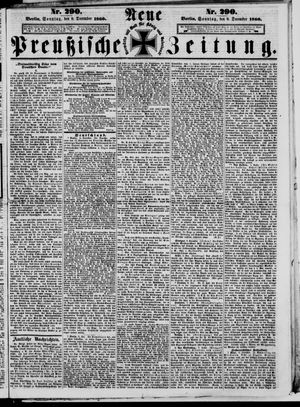 Neue preußische Zeitung vom 09.12.1860