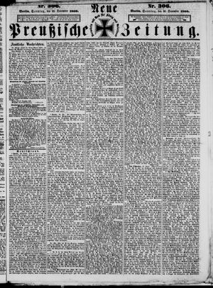 Neue preußische Zeitung vom 30.12.1860