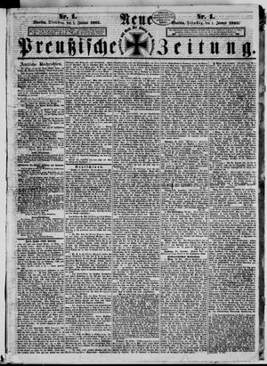 Neue preußische Zeitung vom 01.01.1861
