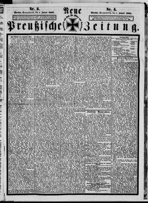 Neue preußische Zeitung vom 05.01.1861