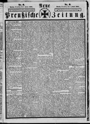 Neue preußische Zeitung vom 08.01.1861